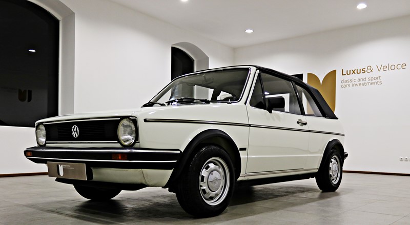 1981 VW Golf Cabriolet GLi  1.6 110HP - 102.300Kms